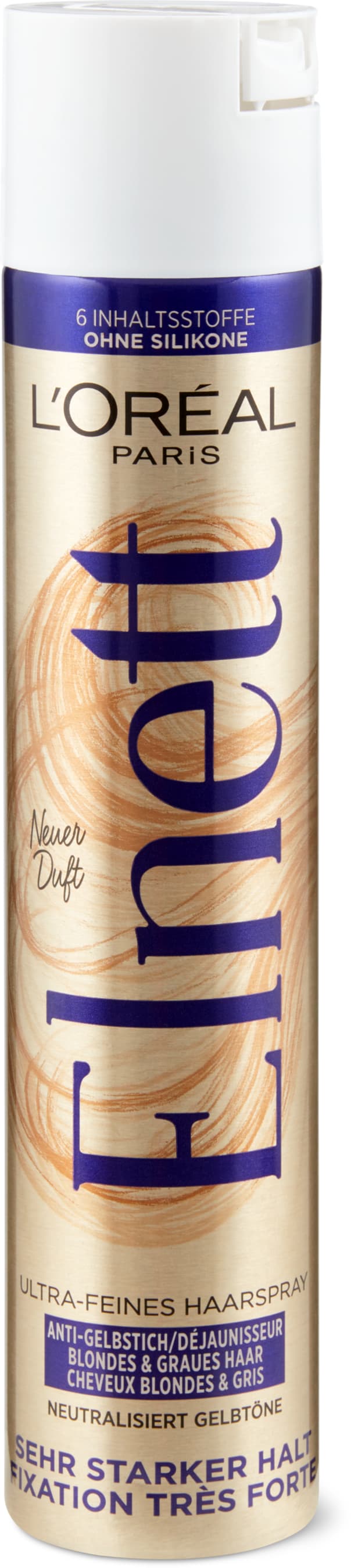 Haarspray Anti-Gelbstich sehr starker Halt